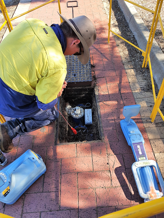 Underground Service Locating Our Services Michael Grear Surveys